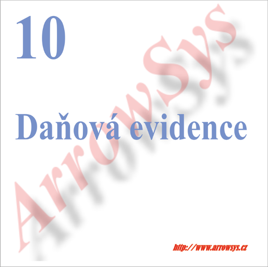 Obrázek z Daňová evidence Visual - DE10 